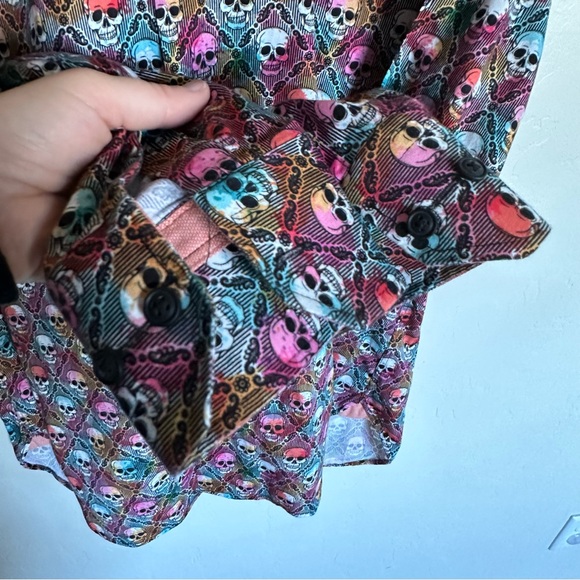 Lansky Bros Skull Shirt Clothier to the King Memphis - Picture 3 of 8